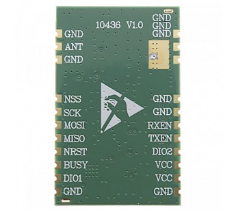 Модули беспроводные, радио EBYTE LLCC68 Модуль E220-400M30Sцифрового трансивера LoRa с SPI интерфейсом F=410-493МГц U=5В30dBm IPEX-J (1Вт)#2154599