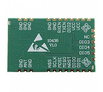 Модули беспроводные, радио EBYTE SX1276 Модуль E32-900M30Sцифрового трансивера LoRa с SPI интерфейсом F=850-931МГц U=5В30dBm IPEX-J (1Вт)#2154610