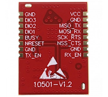 Модули беспроводные, радио EBYTE SX1281 Модуль E28-2G4M27SXцифрового трансивера LoRa с SPI интерфейсом F=2,4-2,5ГГц U=3,3В27dBm IPEX-J (0,5Вт)#2154606