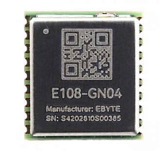 Модули беспроводные, радио EBYTE Модуль E108-GN04 навигационнойсистемы GPS/GLONASS/BDS/GALILEO с UART интерфейсом U=3,3В#2154692