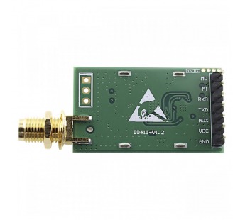 Модули беспроводные, радио EBYTE Модуль E22-400T22D цифровоготрансивера LoRa с UART интерфейсом F=410-493МГц U=5В 22dBmSMA-K (160мВт)#2154682