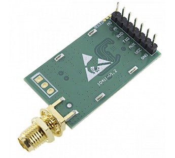 Модули беспроводные, радио EBYTE Модуль E32-900T20D цифровоготрансивера LoRa с UART интерфейсом F=862-931МГц U=5В 20dBmSMA-K (100мВт)#2154671