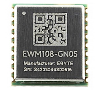 Модули беспроводные, радио EBYTE Модуль EWM108-GN05навигационной системы GPS/GLONASS/BDS/QZSS/SBAS с UARTинтерфейсом U=3,3В#2154670