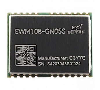 Модули беспроводные, радио EBYTE Модуль EWM108-GN05Sнавигационной системы GPS/GLONASS/BDS/QZSS/SBAS с UARTинтерфейсом U=3,3В#2154668