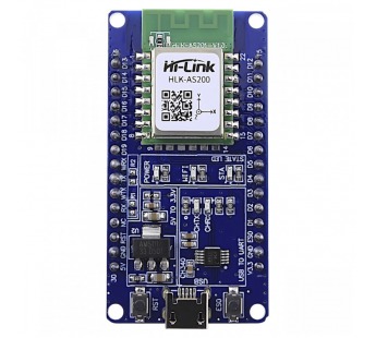 Модули датчиков Hi-Link HLK-AS201 kit Модуль 3-х осевогоакселерометра, гироскопа, магнитометра и барометр с Bluetooth BLE5.1/UART на плате#2154710