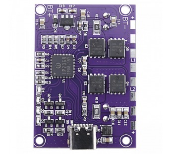 Модули зарядки NONAME IP2368 Двунаправленный модуль быстройзарядки PD2.0/PD3.0 100Вт 5S 4,2В li-ion по 5000мАч#2154769