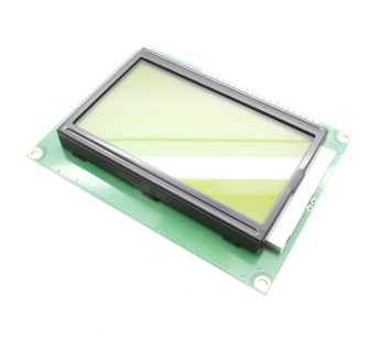Модули индикации, управления NONAME LCD12864 ГрафическийЖК-индикатор 128x64 ST7920 (желто-зеленый)#2155122