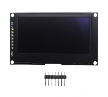 Модули индикации, управления NONAME Графический OLED 2,42"индикатор 128x64 SSD1309 (зеленый)#2154799