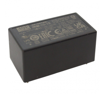 Модули питания MEAN WELL IRM-10-15 Модуль питания AC-DCUвх=100-240В Uвых=15В Iвых=0,67А Pвых=10Вт MEAN WELL#2154815