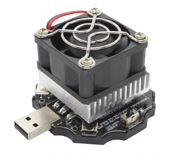 Модули питания NONAME Электронная регулируемая нагрузка 5В 4,8А24Вт (USB-A, micro-USB, Type-C)#2155101