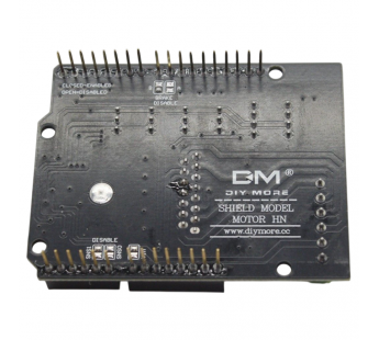 Модули управления двигателем NONAME L298HN Модуль Motor Shield2-х канального драйвера двигателя постоянного тока для отладочнойплаты UNO#2154830
