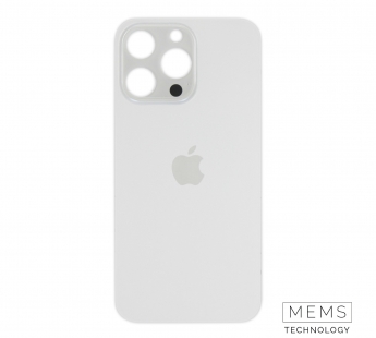 Задняя крышка (стекло) Узкий вырез iPhone 13 Pro (Silver)#2154854