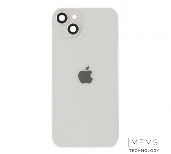 Задняя крышка (стекло) в сборе с рамкой iPhone 14 Plus Оригинал (Starlight)#2155059