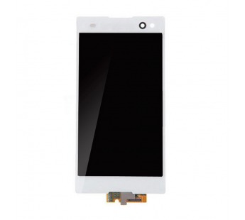 Дисплей для Sony D2533 в сборе с тачскрином Белый#167402
