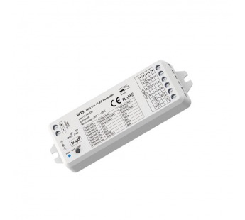 Контроллер RF & WiFi Bezteni WT5 5CH 3A 12-24V, шт#2155419