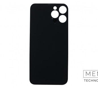 Задняя крышка (стекло) Широкий вырез iPhone 12 Pro Max (Silver)#2155360