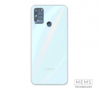 Задняя крышка Huawei Honor 9A (MOA-LX9N) (Голубой) (Со стеклом камеры) Premium#2155367