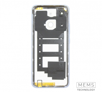 Задняя крышка Infinix Smart 7 HD (X6516) (Синий) (Со стеклом камеры) Premium#2155374