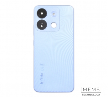 Задняя крышка Infinix Smart 7 HD (X6516) (Синий) (Со стеклом камеры) Premium#2155375