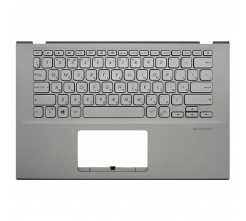 Топ-панель Asus VivoBook R424D серебро с подсветкой#2155470