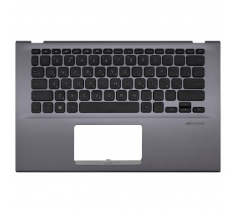 Топ-панель Asus VivoBook R424D серая с подсветкой#2155462