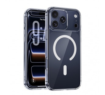 Чехол Hoco Magnetic для Iphone 17 Pro Max, прозрачный#2155629