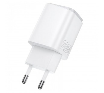 Адаптер Сетевой Borofone BAS83A Star USB/Type-C 20W (white) (243913)#2160933