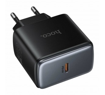 Адаптер Сетевой Hoco C159A Type-C 65W (black) (243833)#2160931
