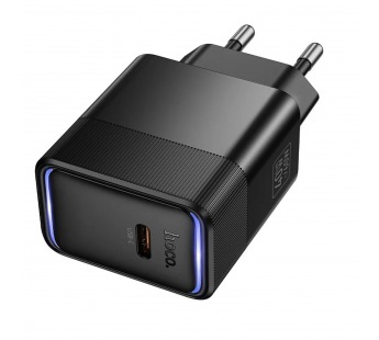 Адаптер Сетевой Hoco CS113A Type-C 40W (black) (244469)#2160936