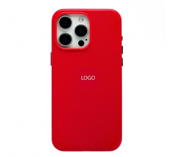 Чехол-накладка ORG SM002 экокожа SafeMag для "Apple iPhone 15 Pro Max" (red) (245556)#2162304