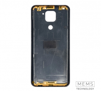 Задняя крышка Xiaomi Redmi Note 9 (M2003J15SG) (Черный) (Со стеклом камеры) Premium#2155742