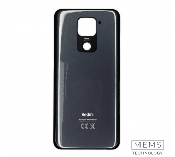 Задняя крышка Xiaomi Redmi Note 9 (M2003J15SG) (Черный) (Со стеклом камеры) Premium#2155743