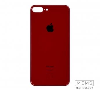 Задняя крышка (стекло) Широкий вырез iPhone 8 Plus (Red)#2155744