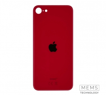Задняя крышка (стекло) Широкий вырез iPhone SE 2020 (Red)#2155745