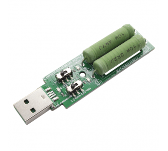 Модули питания NONAME Электронная регулируемая нагрузка 5В1А/2А/3А (USB-A)#2160912