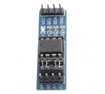 Платы отладочные NONAME AT24C256N Модуль EEPROM памяти256Кбит с I2C интерфейсом Uпит=1,8-5,5В#2156393