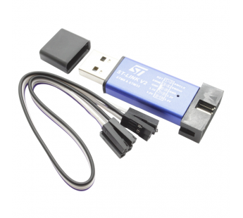 Платы отладочные NONAME ST-LINK Внутрисхемныйпрограмматор/отладчик JTAG для STM8 и STM32#2160901