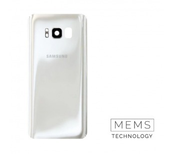 Задняя крышка Samsung Galaxy S8 (G950F) (Серебряный) (Со стеклом камеры) Premium#2167847
