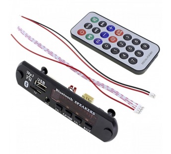 Модули аудио NONAME Модуль MP3 JQ-D099BTMP3(USB/microSD)/Bluetooth/FM/AUX с пультом Uпит=5В#2156809