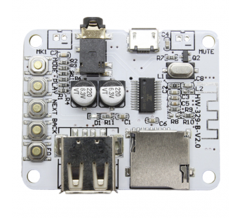 Модули аудио NONAME Модуль MP3 с приемником Bluetooth 4.1Uвх=5В#2160926