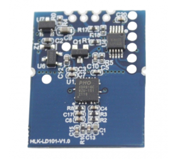 Модули датчиков Hi-Link XBR816C+SC8F5771 Модуль HLK-LD101 V1.0радарного датчика движения F=10,525ГГц Uпит=3,3-15В#2156737