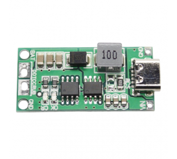 Модули зарядки NONAME CN3303+AO4468 Модуль зарядки li-ionаккумуляторов 3S Uвх=5В Iзар=2А (Type-C)#2156409
