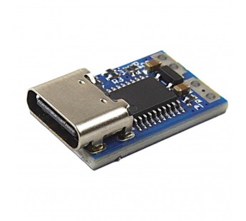 Модули зарядки NONAME IP2712 Модуль PDC004-PD триггера быстройзарядки Type-C PD2.0/PD3.0/PPS/QC3.0 Uвых=20В Imax=5А#2156402