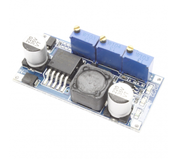 Модули зарядки NONAME LM2596 Модуль зарядки аккумуляторов сStep-Down DC-DC преобразователем Uвх=5-35В Uвых=1,25-30В Imax=3Ас индикацией#2161028