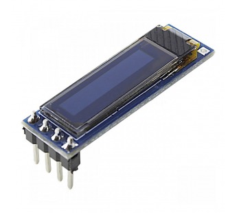 Модули индикации, управления NONAME Графический OLED 0,69"индикатор 96x16 SSD1306 (белый)#2156773