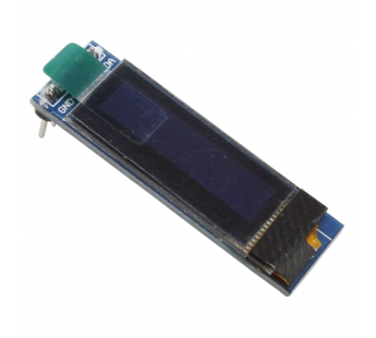 Модули индикации, управления NONAME Графический OLED 0,91"индикатор 128x32 SSD1306 белый#2156780