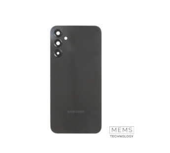Задняя крышка Samsung Galaxy A24 (A245F) (Черный) (Со стеклом камеры) Premium#2168063
