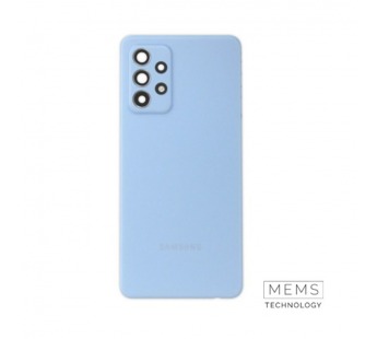Задняя крышка Samsung Galaxy A52 (A525 / A52 5G / A52S 5G (Синий) (Со стеклом камеры) Premium#2167836