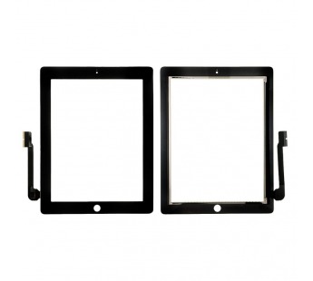 Тачскрин для iPad 3/4 Черный - AA