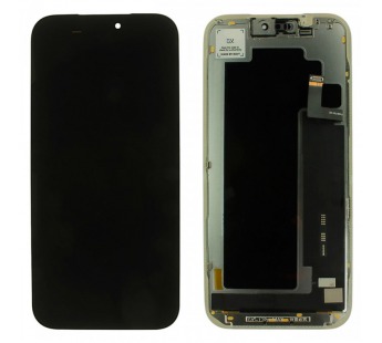 Дисплей для iPhone 17 Pro Max + тачскрин + рамка (черный), SOFTOLED GX (шлейф IC) 120Hz#2166906